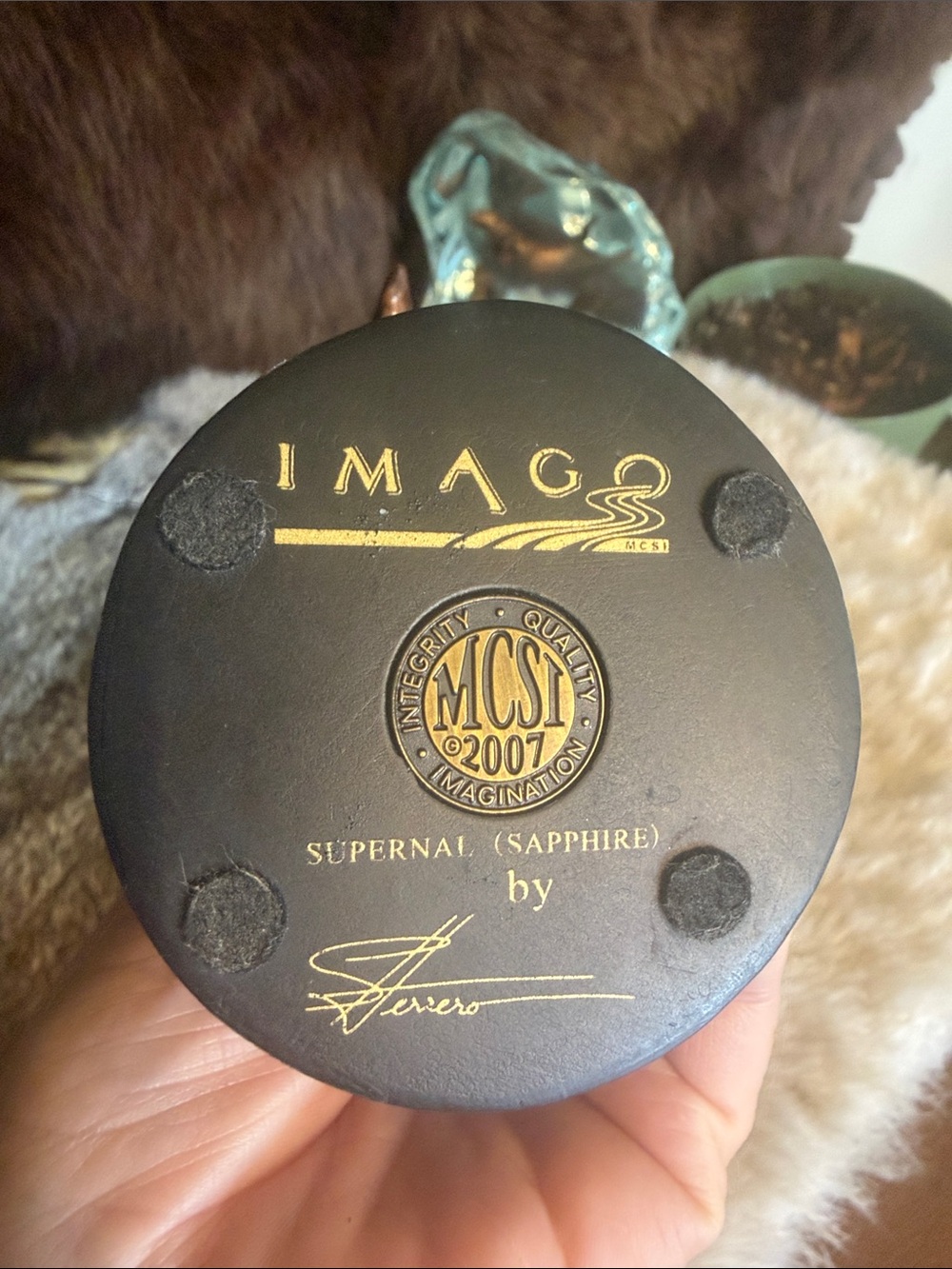 Imago Eagle Sculpture by Stephen Herrero 2007 Supernal (BK3) - Picture 4 of 4